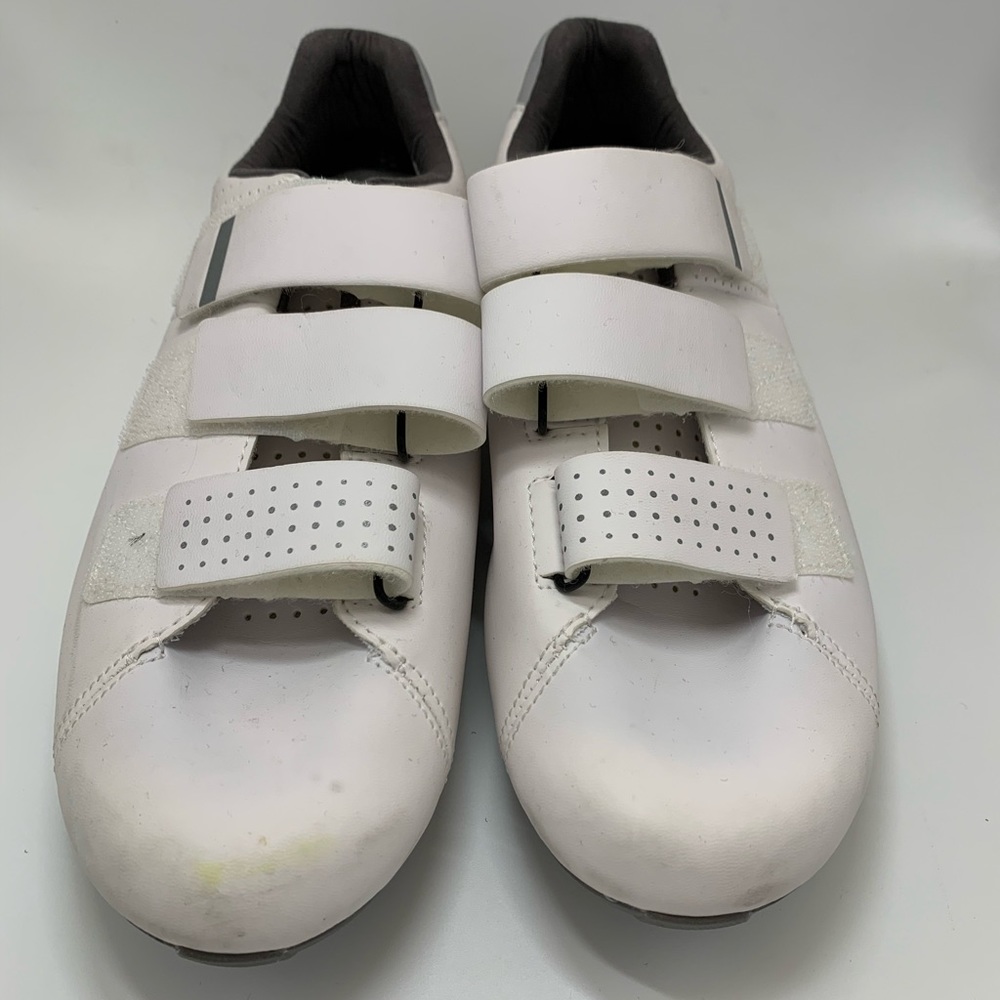 Shimano cycling shoes White
